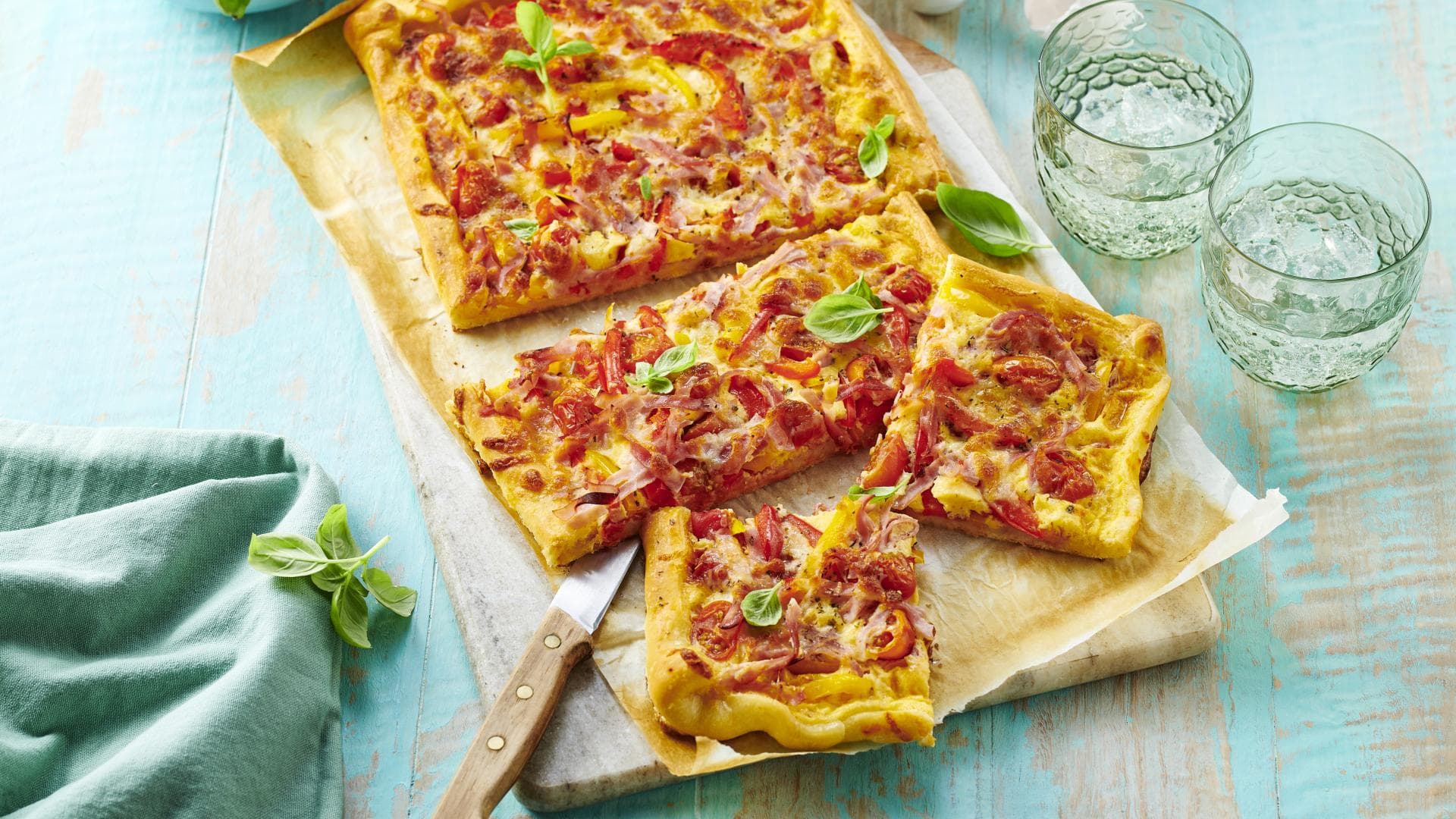 Rühreipizza